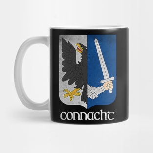 Connacht  / Irish Vintage Style Crest Coat Of Arms Design Mug